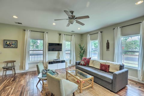 Austin Vacation Rental | 2BR | 1BA | Stairs Required | 1,500 Sq Ft