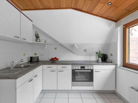 Tap, Cabinetry, Kitchen Sink, Countertop, Sink, Property, Plant, Building, Window, Kitchen Stove