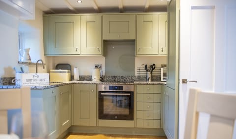 Ground floor: Stylish well-equipped kitchen
