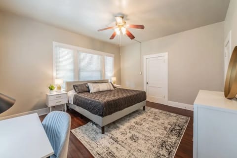 King bed with green tea memory foam mattress