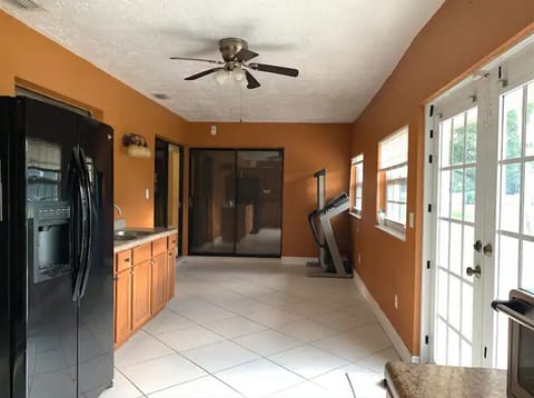 extra room, maybe patio, maybe playroom