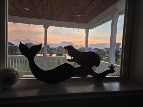 Kitchen view of Palm Paradise