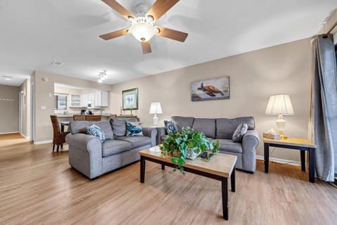 Living room with cozy furnishings