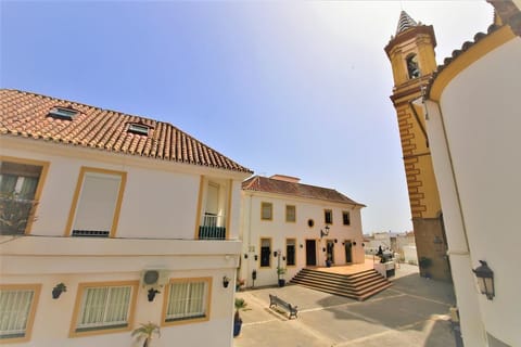 Views from the beautiful townhouse in the heart of Estepona