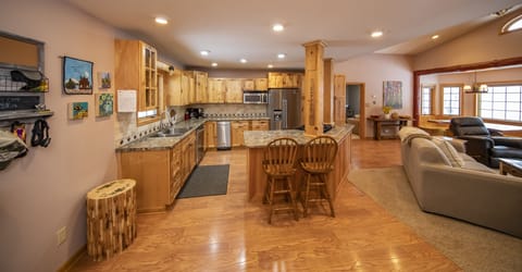 Spacious Kitchen Area
