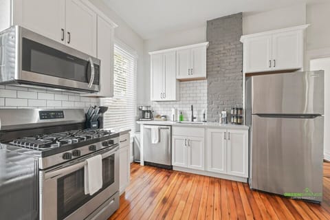 Kitchen featuring Stainless appliances