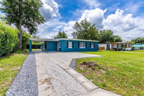 Blue house