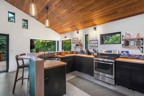 Tons of Counter Space in the Open Kitchen!