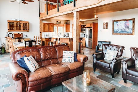 Living Room Retreat: Bright, airy space with rustic charm—perfect for gatherings and relaxation!