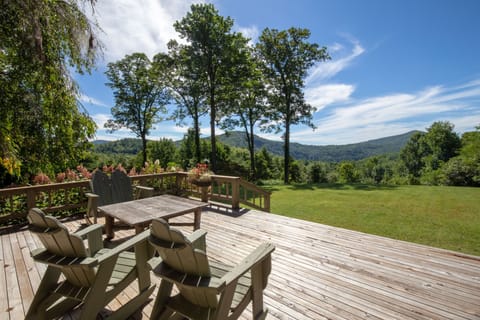 View from deck