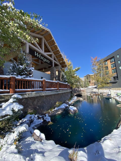 Located in the enter of the new Canyons Village base area.