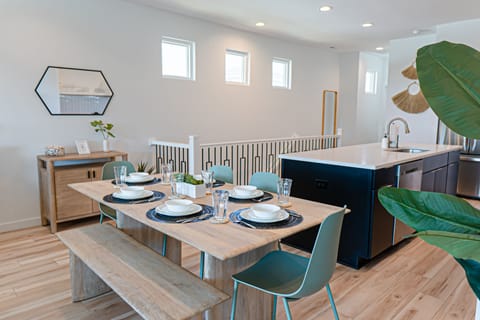 Open concept dining