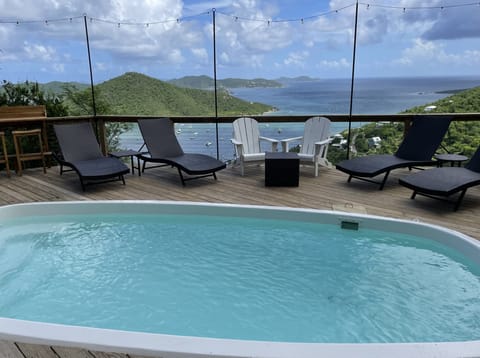 View from the pool