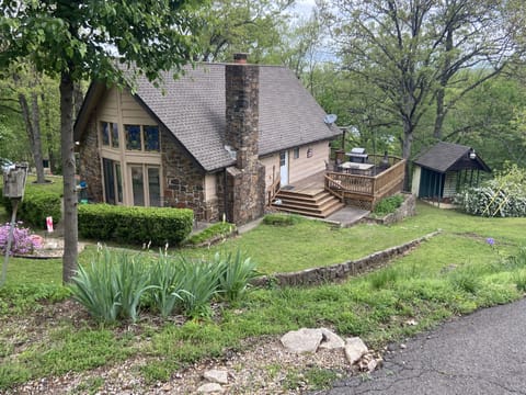House from the upper road