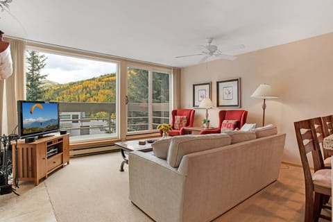 Living Room with beautiful mountain views