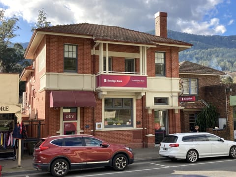 Front view of The BANK Warburton