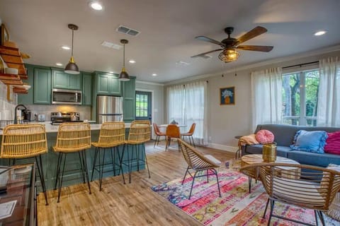 Open-concept living and kitchen for easy entertaining.