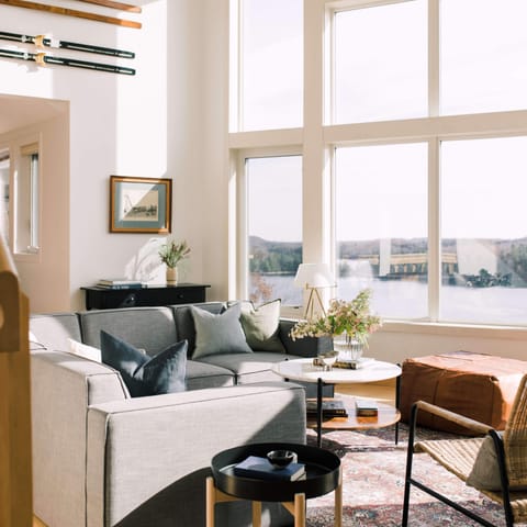 Welcome to the Wolfe Lake House. We hope you find that it's exceptionally cozy here.