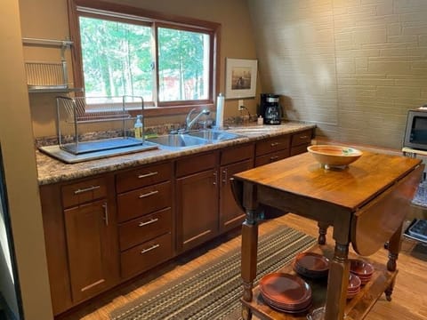 Fully stocked kitchen