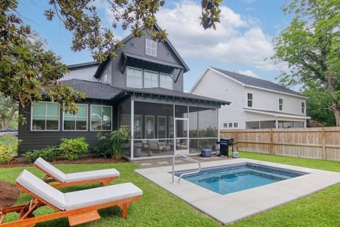 The focal point of the home- the backyard and pool!