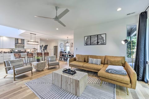Raleigh Vacation Rental | 3BR | 2.5BA | Stairs Required | 1,933 Sq Ft