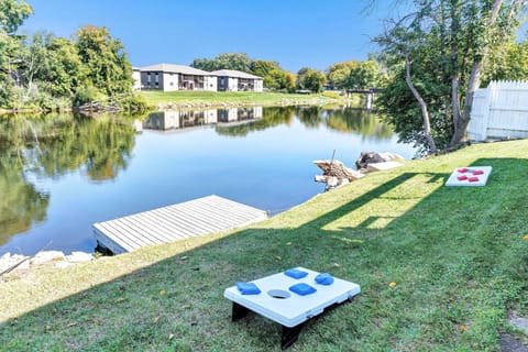 Yard games, SUPs & kayaks, private dock.
