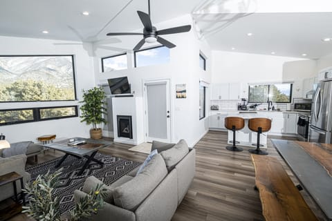 Our open living /diving room is the perfect spot to kick back and unwind.