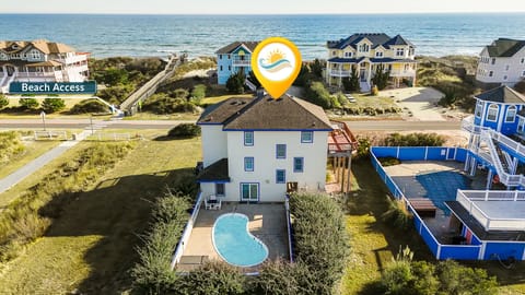 The beach access is so close, you'll feel like you're oceanfront - not semi-oceanfront!