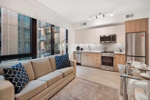 Noma Washington 1 Bedroom Living Room