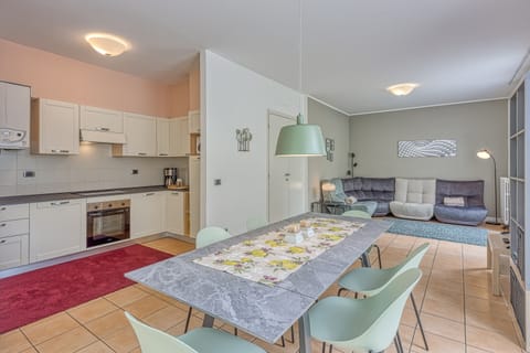 Kitchen and dining area