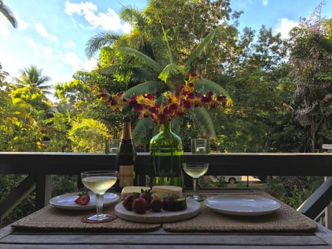 Wayfarer Apartment- If the day is done and you are happy to celebrate another late afternoon in Far North Queensland, the balcony really is the place to do it