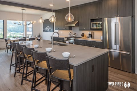 Open Concept Kitchen and Dining