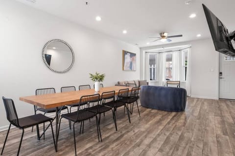 Bright and airy open-concept living space, perfect for entertaining or relaxing.