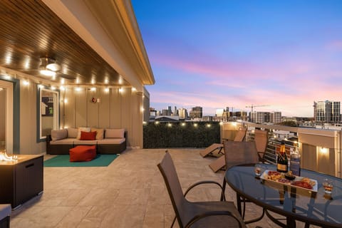 Your private rooftop patio