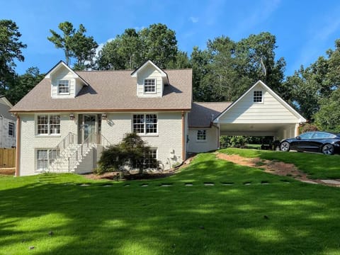 Front of the house view