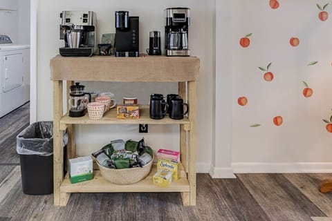 Fully Stocked Coffee Bar l Coffee Maker l Espresso Machine l Keurig l French Press l Tea