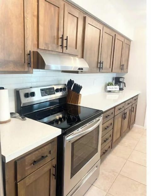 Fully equipped kitchen