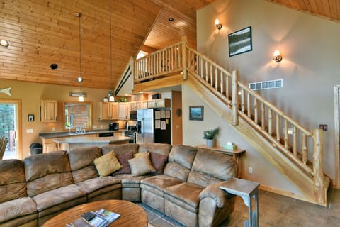 Even big family's can get some alone time with the multiple levels offered in this house