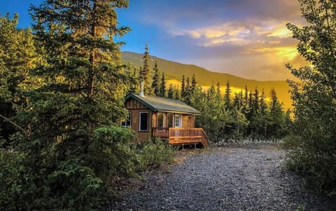 The Glacier Breeze cabin, your escape to peace and beauty of the Mat-Su Valley