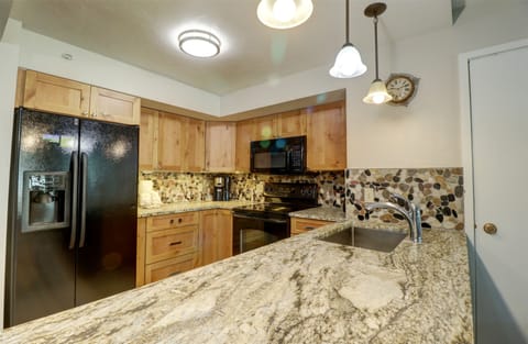 Nicely updated kitchen.