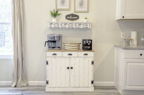 Fully Stocked Coffee Bar


