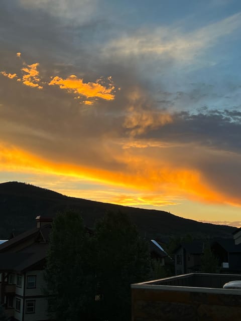 Alpen Glow as viewed from top deck. 