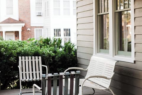 A perfect space to sit and watch the busy world go by