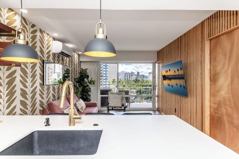 Open Concept Kitchen and Living Room