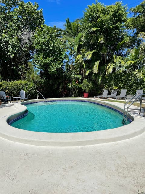 Oasis at the Beach.  Private, peaceful heated pool.