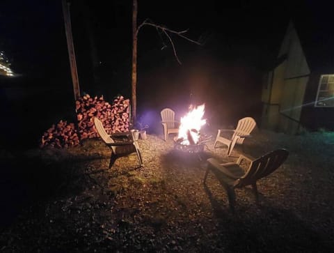 Ask us or see the guide for firepit use!  Please pay forward and replace wood.