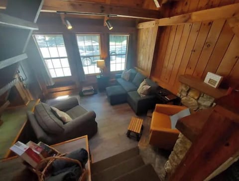 Try sitting on your hearth throne and footstool!