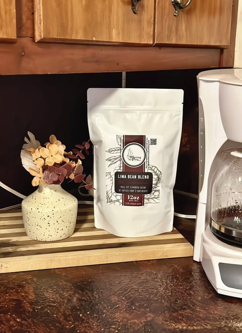 Gourmet coffee is ready to brew.