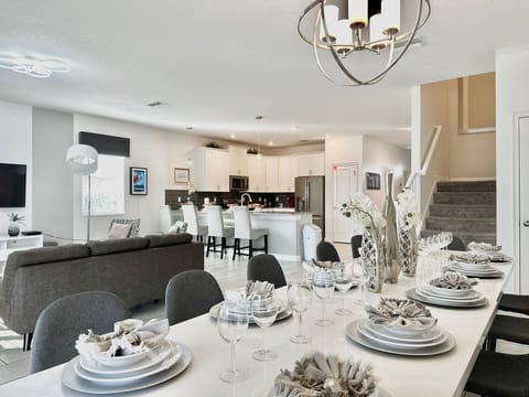 dining room / kitchen/ living room