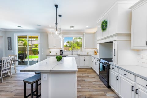 Large windows provide fresh and inviting sunshine.